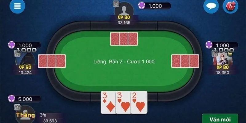 Quy trình chơi một ván liêng Sunwin cho người mới